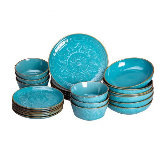 Столовий порцеляновий сервіз Royal service на 6 персон 24 предмети