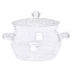 Кастрюля із жаростійкого скла 2 л, прозорий