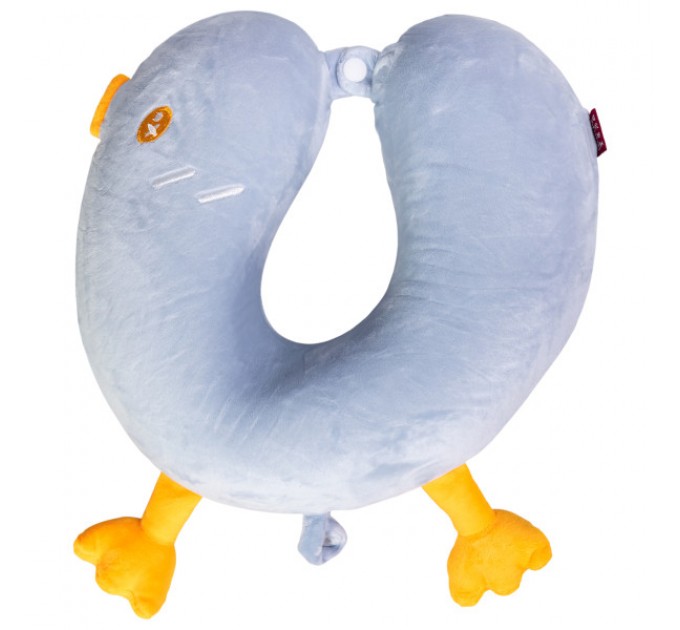 Подушка для шиї Duck U-подібна, блакитний