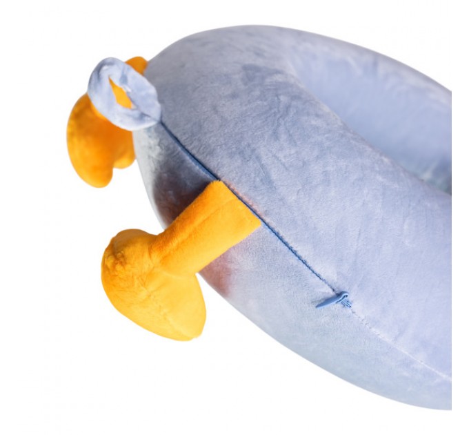 Подушка для шиї Duck U-подібна, блакитний