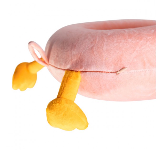 Подушка для шиї Duck U-подібна, рожевий