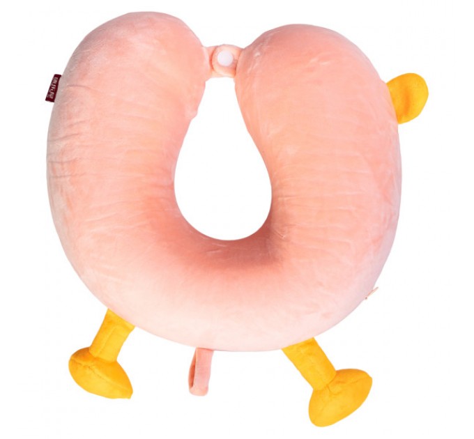 Подушка для шиї Duck U-подібна, рожевий