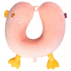 Подушка для шиї Duck U-подібна, рожевий