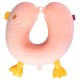 Подушка для шиї Duck U-подібна, рожевий