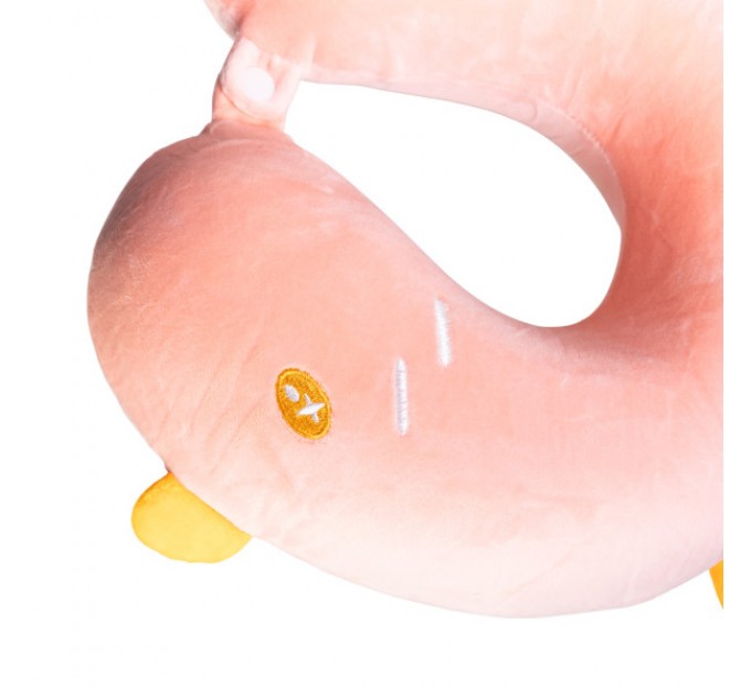Подушка для шиї Duck U-подібна, рожевий