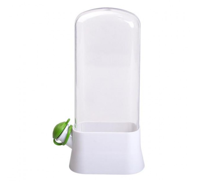 Контейнер для зберігання зелені пластиковий, білий