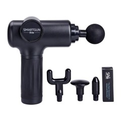 Перкусійний масажер SmartGun Elite 4 насадки