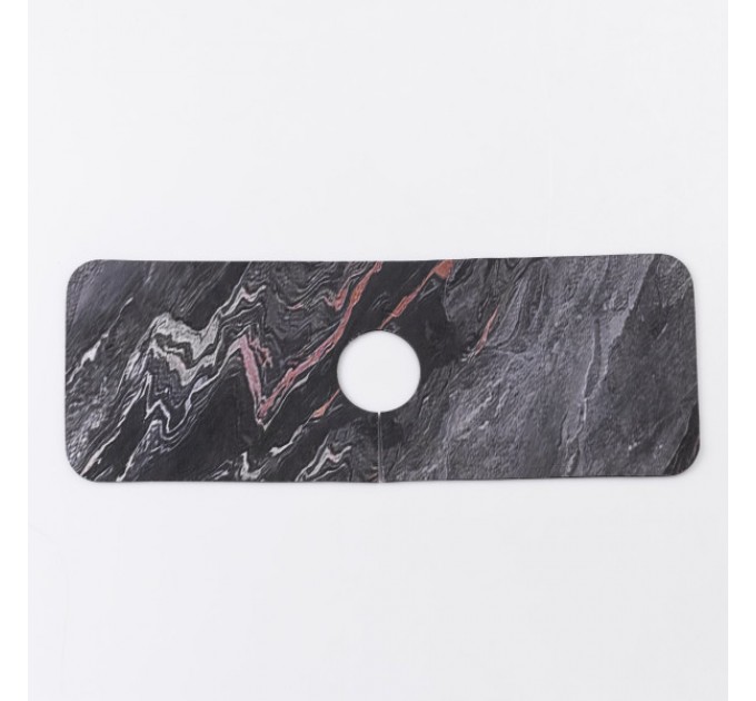 Килимок під змішувач вологовбираючий 37,5*13 см, чорний