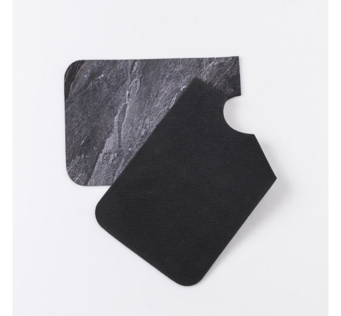 Килимок під змішувач вологовбираючий 37,5*13 см, чорний