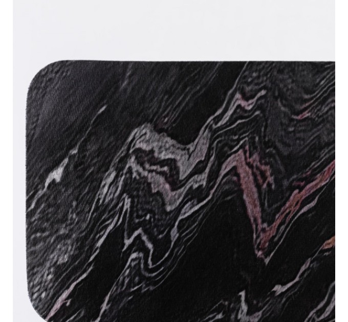 Килимок під змішувач вологовбираючий 37,5*13 см, чорний