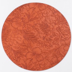 Килимок для сервірування столу Orchids 38 см, теракотовий