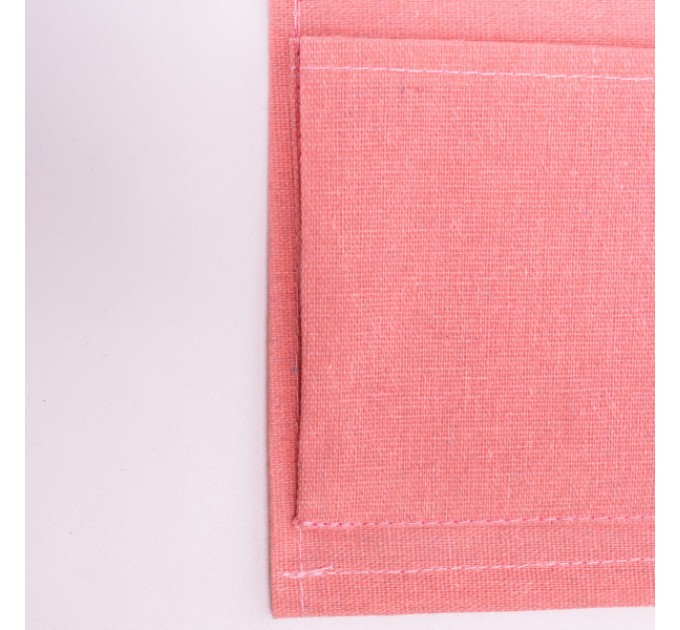 Органайзер панно підвісний на 3 секції 28*33, рожевий