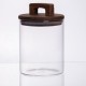 Банка для сипучих продуктів з бамбуковою кришкою 800 мл