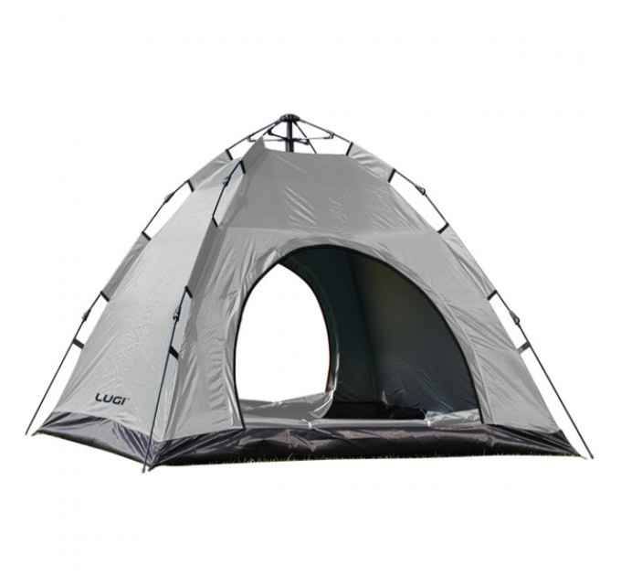 Намет туристичний двомісний 200*200*140 см, сірий Намет туристичний двомісний 200*200*140 см, сірий
