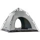 Намет туристичний двомісний 200*200*140 см, сірий