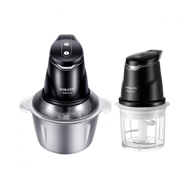 Чоппер кухонний SOKANY SK-06028 багатофункціональний 1,5/0,8 л Чоппер кухонний SOKANY SK-06028 багатофункціональний 1,5/0,8 л