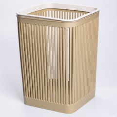 Кошик для сміття пластиковий 8 л, світло-коричневий