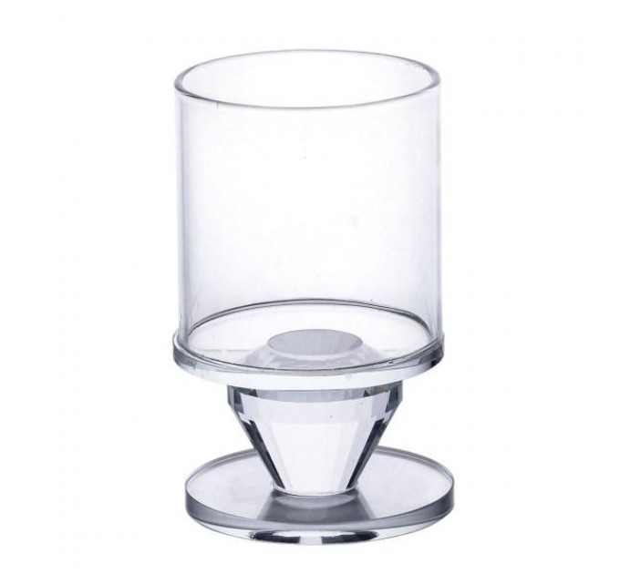 Підсвічник декоративний Flora скляний 9.3 см