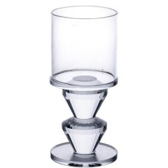 Підсвічник декоративний Flora скляний 13.3 см