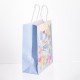 Подарунковий пакет Happy Birthday 15*8*21 см 12 штук в упаковці, блакитний