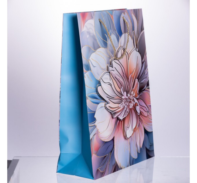 Подарунковий пакет 30*12*42 см 12 штук в упаковці