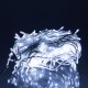 Гирлянда Нить уличная 300 LED 30 м от сети белая нить, белый