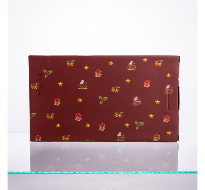 Блюдо сервировочное Santa фарфоровое 30,5*17,5*2,5 см