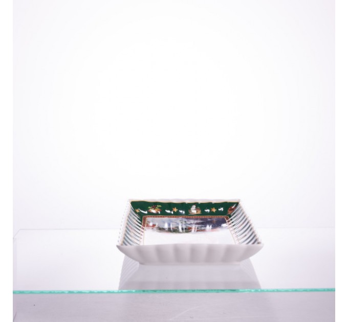 Блюдо сервировочное Santa фарфоровое 30,5*17,5*2,5 см