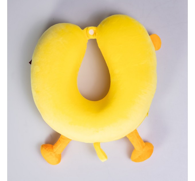 Подушка для шиї Duck U-подібна, жовтий