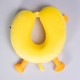 Подушка для шиї Duck U-подібна, жовтий