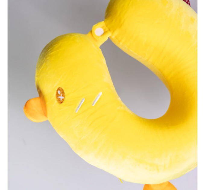 Подушка для шиї Duck U-подібна, жовтий