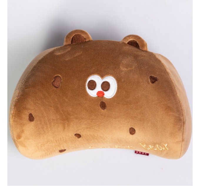 Подушка-підголовник Cookie Bear для подорожей, коричневий