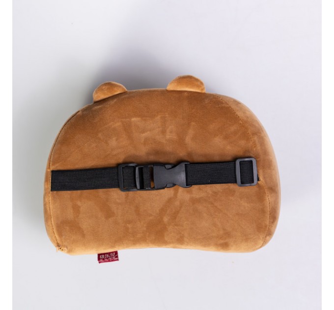 Подушка-підголовник Cookie Bear для подорожей, коричневий