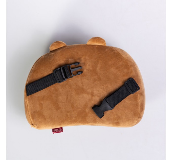 Подушка-підголовник Cookie Bear для подорожей, коричневий