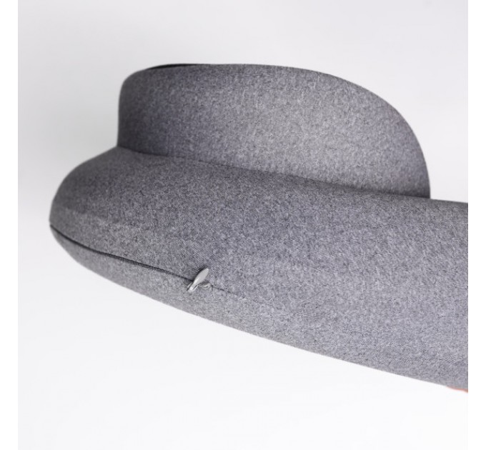 Подушка для шиї надувна гібридна U-подібна