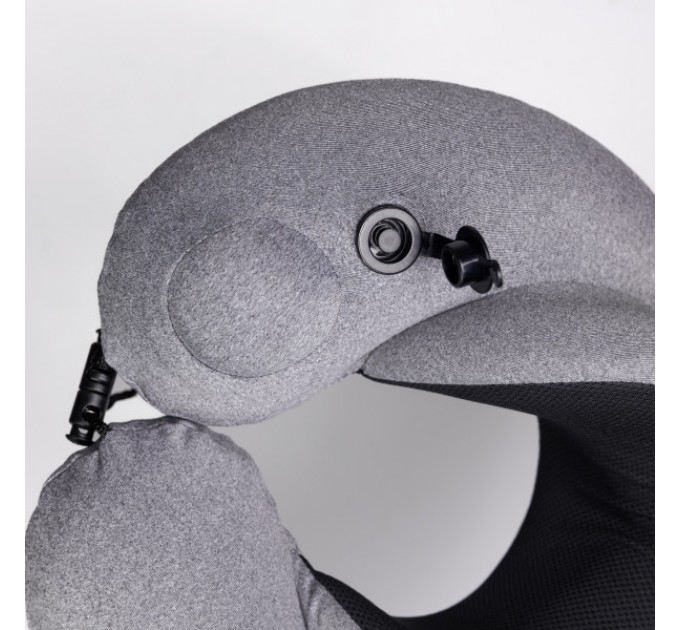 Подушка для шиї надувна гібридна U-подібна