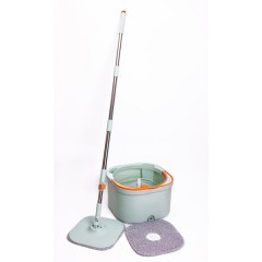 Швабра з відром для віджиму та змінною насадкою
