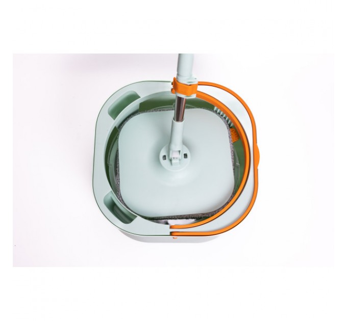 Швабра з відром для віджиму та змінною насадкою