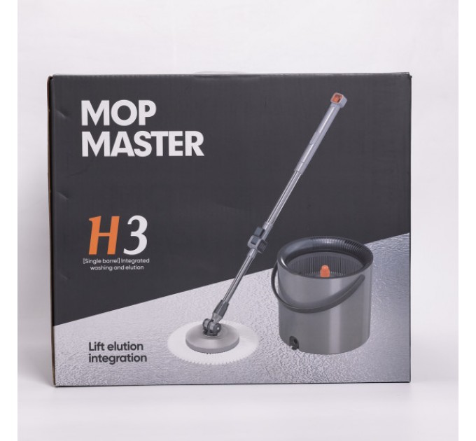 Швабра с автоматическим отжимом и ведром