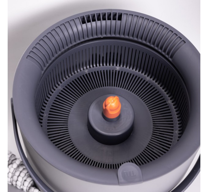 Швабра с автоматическим отжимом и ведром