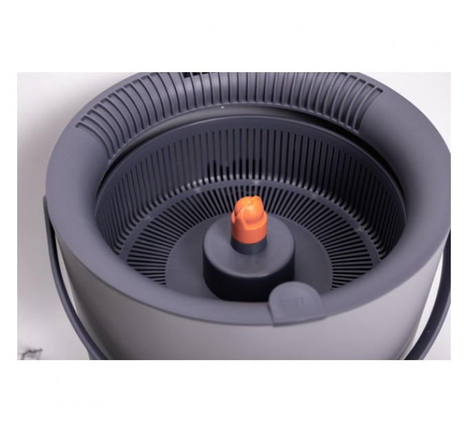 Швабра с автоматическим отжимом и ведром