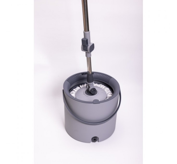 Швабра с автоматическим отжимом и ведром