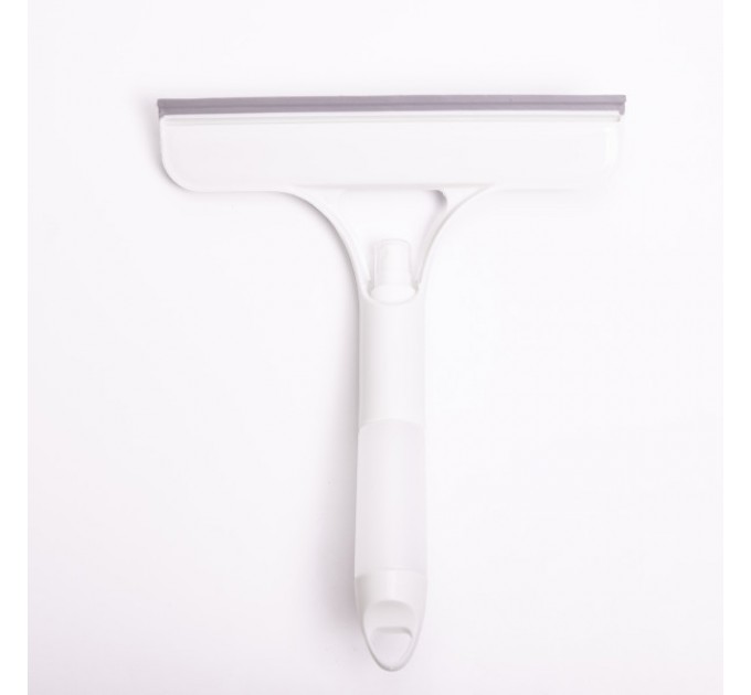 Щетка-скребок для мытья окон с распылителем, белый