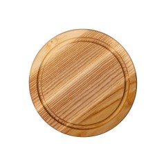 Дошка для подачі кругла 20 см, ясен