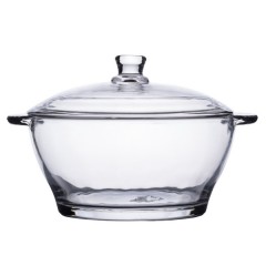 Каструля із загартованого скла Lirmartur 1 л, прозорий