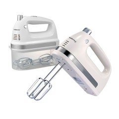Міксер ручний Sokany SK-6631 з контейнером для насадок, білий
