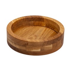 Миска для подачі кругла 27 см, дуб