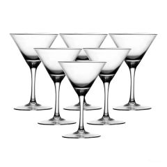 Набір келихів для мартіні 6 штук по 190 мл, прозорий