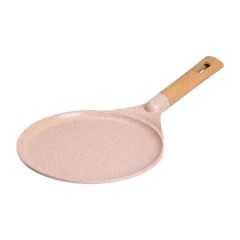 Сковорода для млинців MGC з мармуровим антипригарним покриттям 24 см, бежевий