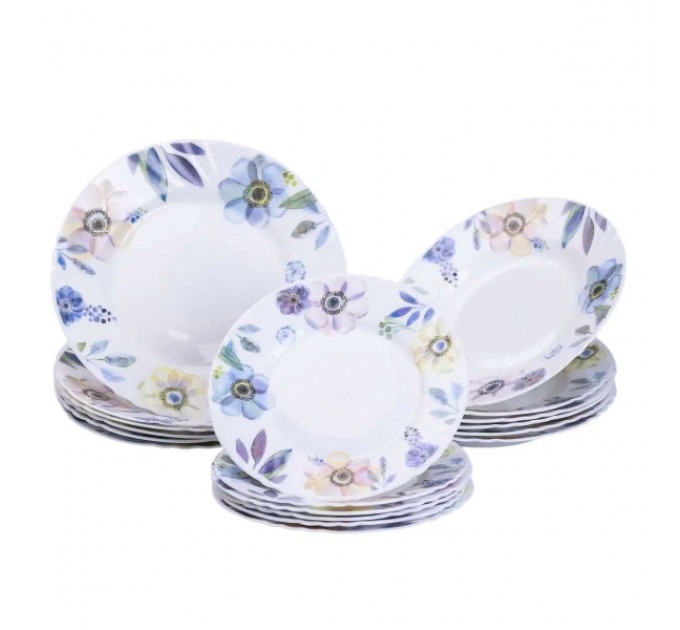 Столовий сервіз на 6 персон керамічний Spring Melody, білий